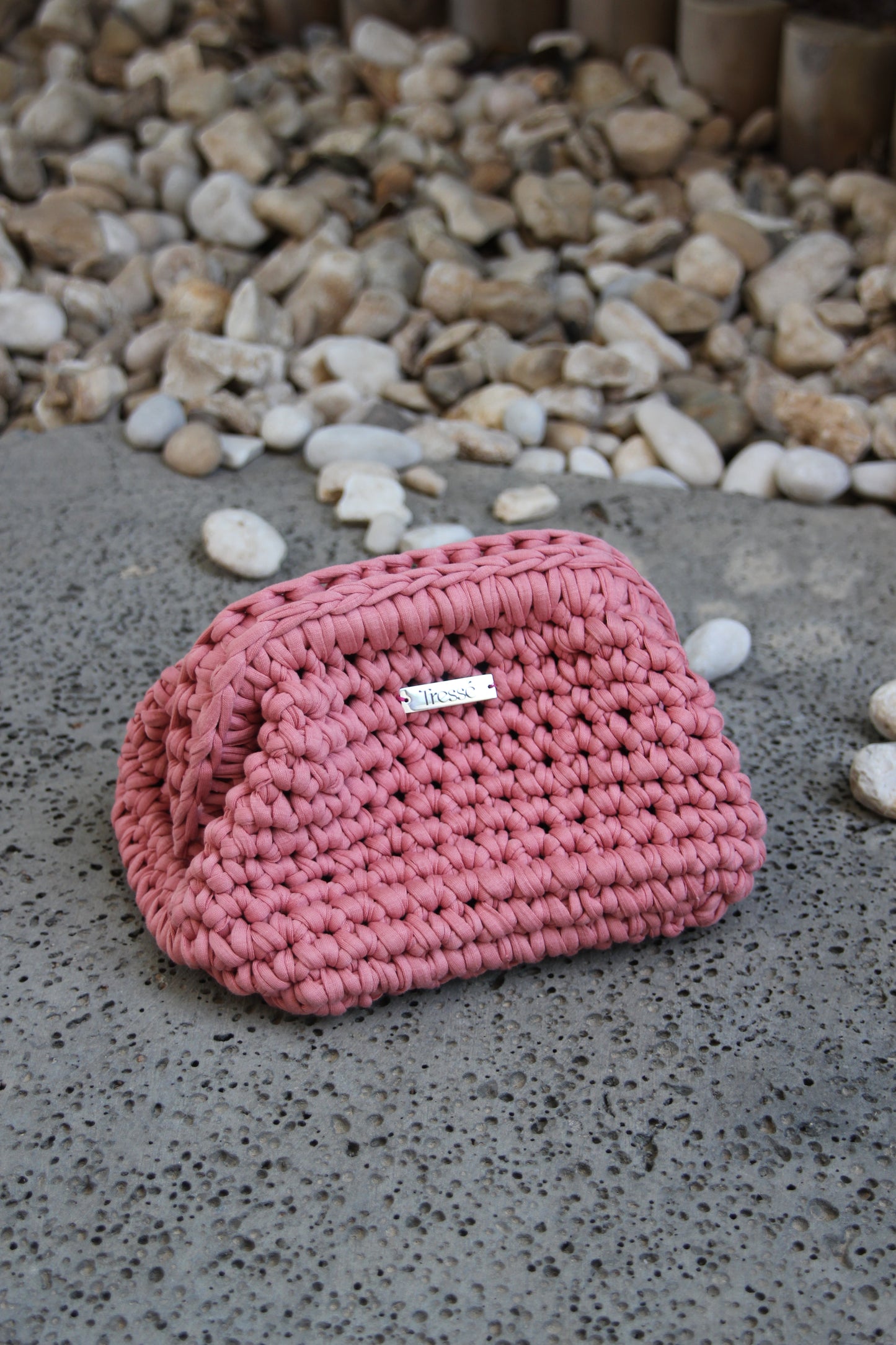 Lily bag S - dark pink