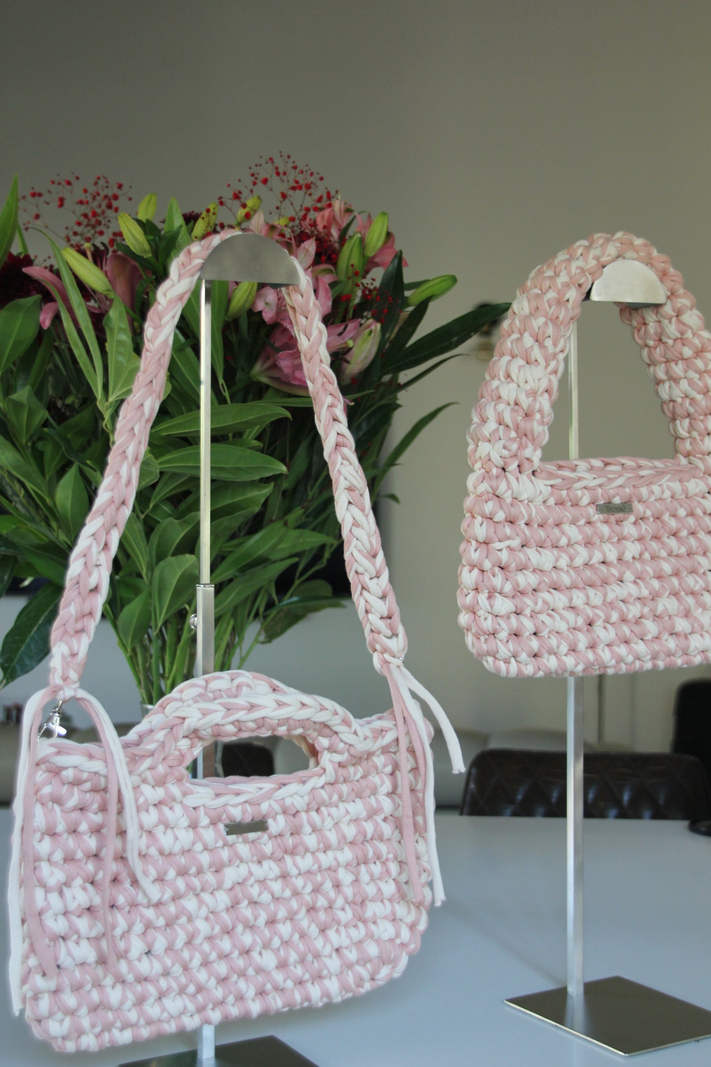 T work bag - pinkie combo