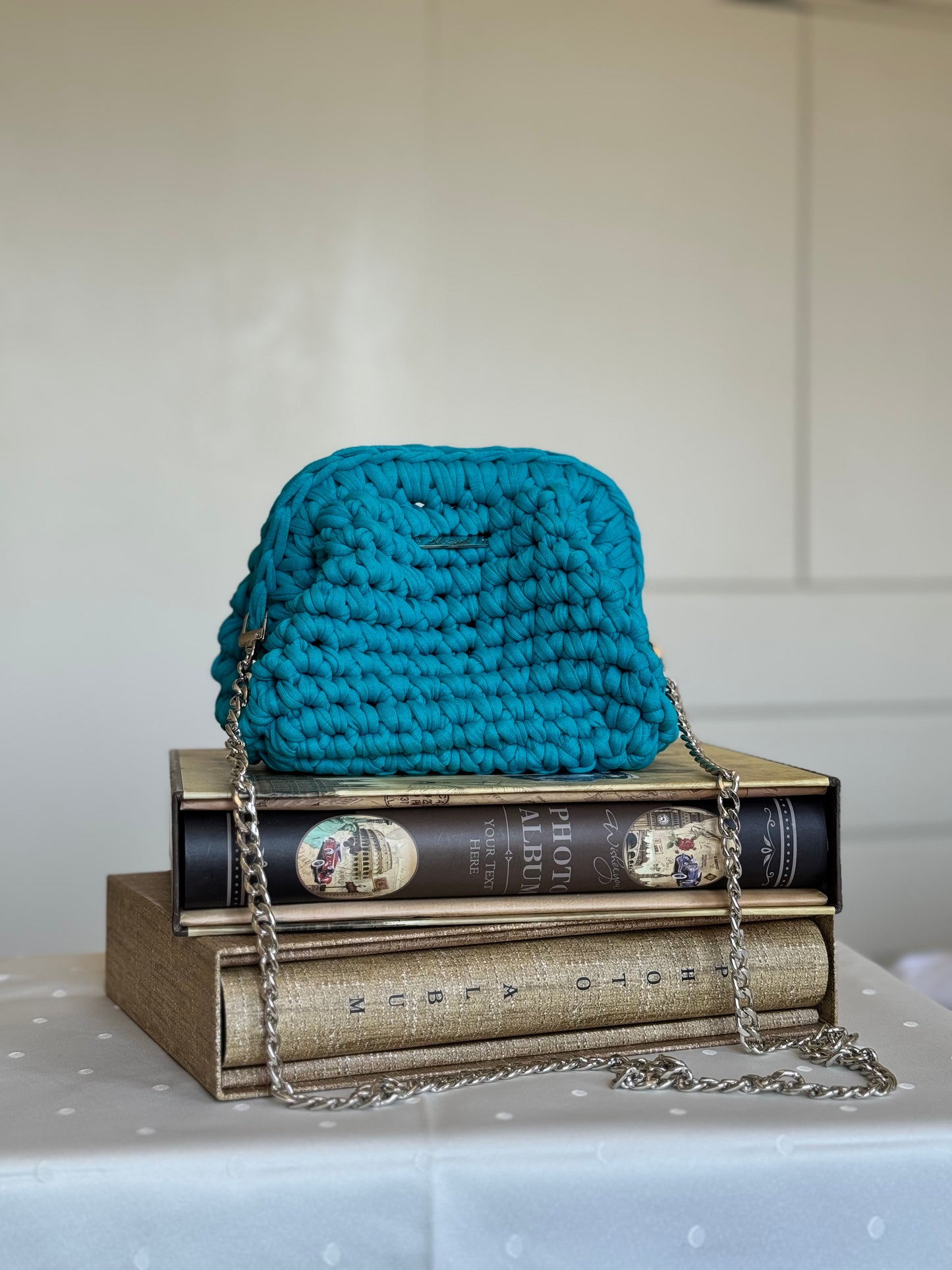 Lily bag S - dark turquoise