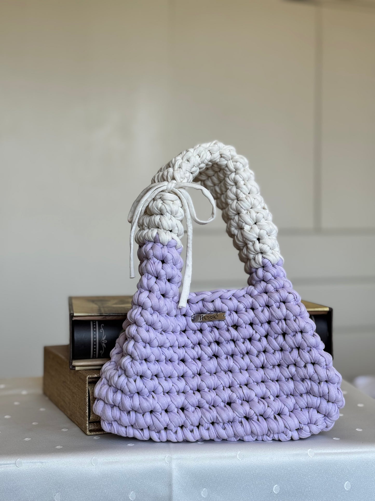 Chloe bag S - white handle