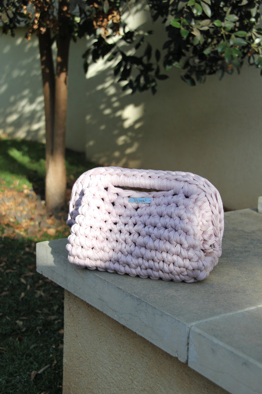 Lily bag L with handle - lilac dream