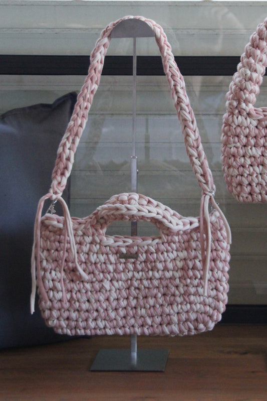 T work bag - pinkie combo