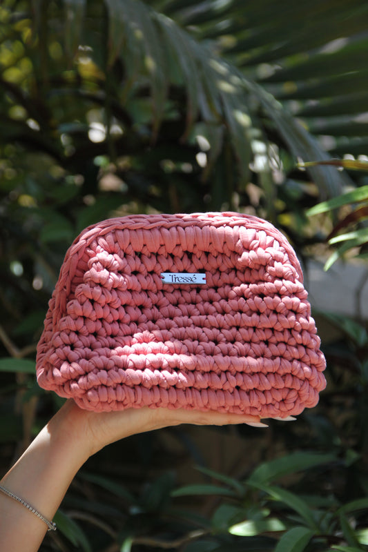Lily bag S - dark pink