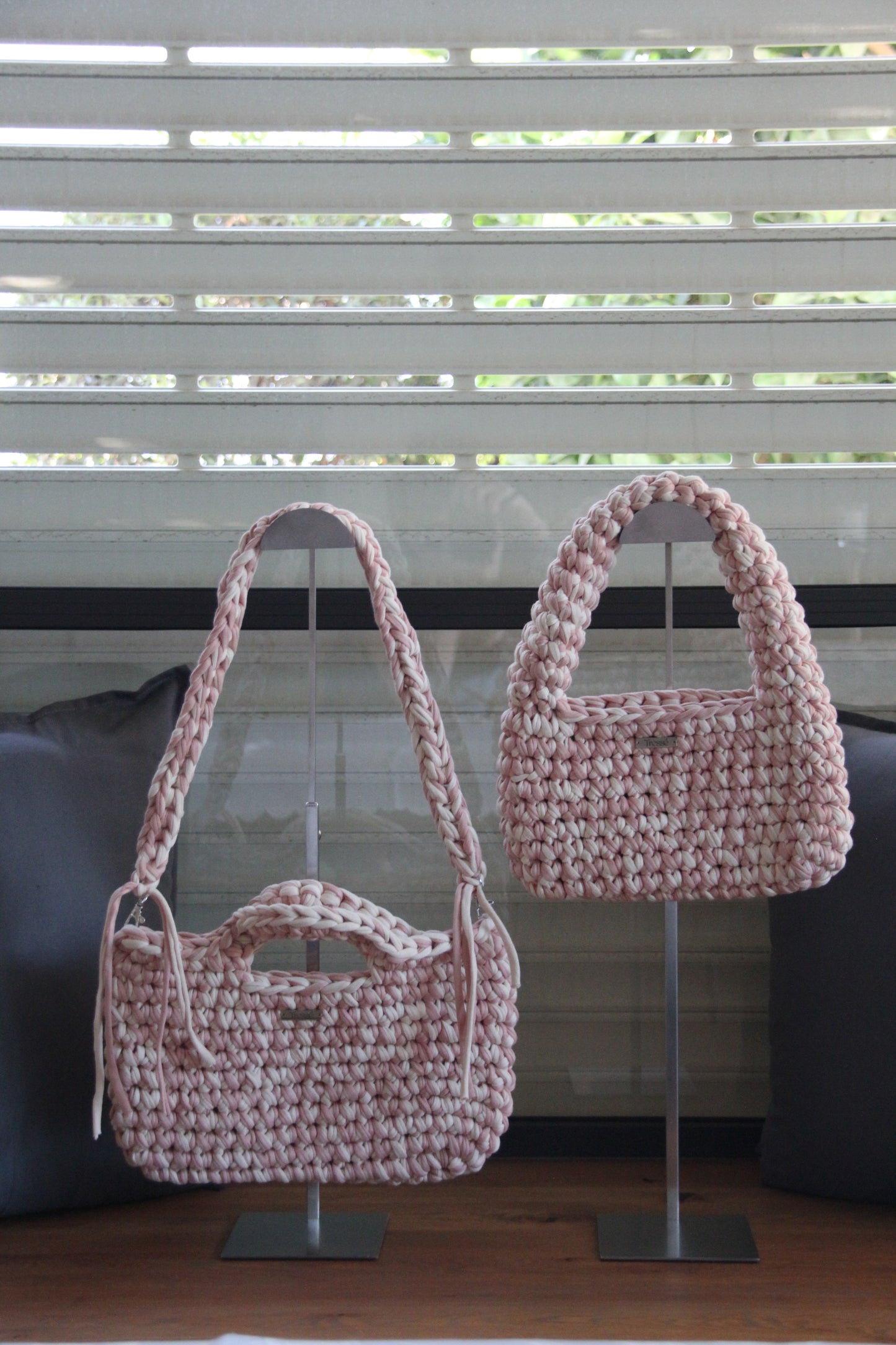 T work bag - pinkie combo