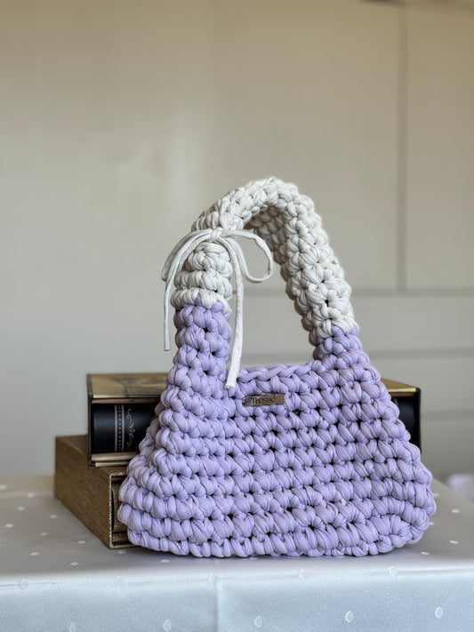 Chloe bag S - white handle